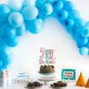 LVEUD Color flash Happy 10th birthday cake topper -Hello 10th cake topper-Happy 10th birthday party decorations view 4