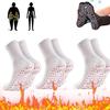 3pair AFIZ Tourmaline Slimming Health Sock, Veinesheal Thermotherapeutic Sock, Washable Self Heating Magnetic Socks, Lymphatic Drainage Detox Slimming Socks (D) view 1