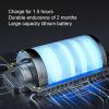 Intelligent Electric Hair Clipper,ANGGREK Electric Beard Trimmer Mens Grooming Kit USB Rechargeable LCD Display for Men Barber Blue view 4
