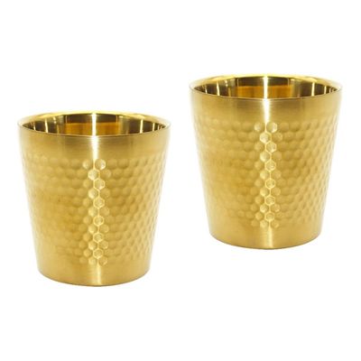 Beaupretty 2pcs Stainless Steel Shaving Bowl for Men Simple Design for Daily Shaving Routine