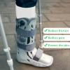 Seematn 2 Pairs Walking Boot Socks for Orthopedic Walker Brace Medical Boot Sock for Women and Men, One Size Fits Most(White) view 4