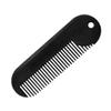 LALAFINA 3pcs Men's Beard Comb Hairbrush Zinc Alloy Styling Tool Portable Beauty Accessory Beard Guide Shaper view 2