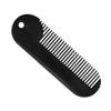 LALAFINA 3pcs Men's Beard Comb Hairbrush Zinc Alloy Styling Tool Portable Beauty Accessory Beard Guide Shaper view 4