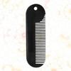 LALAFINA 2pcs Beard Comb for Men Zinc Alloy Boar Bristle Styling Portable Grooming Kit Salon Gadget Hair Tool view 4