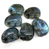 Natural crystal rough Natural Crystal Natural Labradorite Elephant Hand Craved Animals Quartz Healing Decoraction Meditation Polished Stone view 1