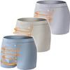 3PCS Long Lasting Man Tomarine Male Growth & Hardening Delay & Slimming Underwear with Massage Particles, Especially Suitable for Obese Men (4XL,3PCS-A) view 1