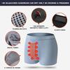 3PCS Long Lasting Man Tomarine Male Growth & Hardening Delay & Slimming Underwear with Massage Particles, Especially Suitable for Obese Men (4XL,3PCS-B) view 2