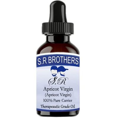 S.R. Brothers Apricot Virgin (Apricot Virgin) Pure & Natural Therapeutic Grade Carrier Oil 15ml