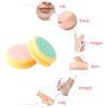 5 Pieces Depilation Pads Painless Hair Removal Sponge for Leg Arm Body, Reusable Hair Removal Tool view 4