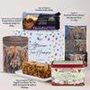 Hatties Gifts Afternoon Tea Hamper with English Teabags, Dundee Cake, Scottish Shortbread and Steven Brown Art Fudge Gourmet Biscuit Gift Set | Valentines Hamper view 3
