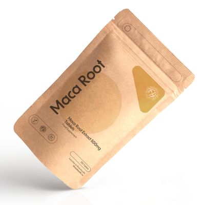 Fitness Health Maca Root 4000mg - Energy and Mood Support - Pure Plant Based Booster Supplement - Vegan Maca Supplements Women and Men (120 Tablets)