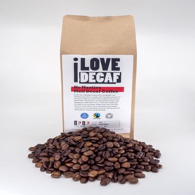 Low Caffeine No Nasties Swiss Water Half Decaf Coffee Beans 500g