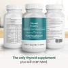 Hey Nutrition Thyroid Complex Supplement - Copper, Iron, Zinc, Selenium, Vitamin B Blend - Advanced Thyroid Function - 60 Capsules/30 Servings - Non-GMO, Vegan view 4