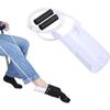 Sock Aid Tool Sock Helper Puller Aid for Putting Socks Easy On and Off Assistant Device Flexible Stocking Puller Socks Pulling Assist Device for Elderly Disabled Pregnant Arthritis Diabetic Sufferer view 2