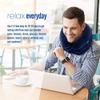 ADITAM Pinched Nerve Neck Stretcher Cervical Traction Device Home Pain Treatment Neck Cervical Traction Collar Device Neck Shoulder Pain Relief Inflatable Spine Alignment Pillow,Blue Double the view 3