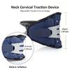 ADITAM Cervical Neck Traction Device, Inflatable Collar Brace, Adjustable Neck Stretcher Support, Neck Brace, Stretcher Collar for Travel/Home Improved Spine Alignment Double the comfort view 3