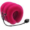 ADITAM Cervical Neck Traction Device Men and Women Inflatable Collar Brace Neck Decompression Support Neck Stretcher for Home Use Provides Pain Relief and Restores Spinal Curve,Red Double the comfort view 1