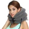 ADITAM Cervical Neck Traction Device Inflatable Neck Stretcher, Easy to Use for Chronic Neck and Shoulder Pain Relief, Neck Cervical Brace Collar Pillow for Home and Travel, Blue,Gray Double the view 2