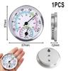 57mm Wall Mount Stainless Steel Indoor Sauna Room Temperature Humidity Tester view 4