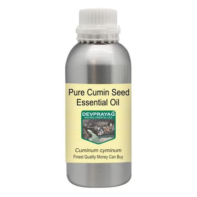 Devprayag Pure Cumin Seed Essential Oil (Cuminum cyminum) Natural Therapeutic Grade Steam Distilled 1250ml (42 oz)
