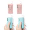 Dental Floss Picks Portable Case-LIAMOSS Travel Dental Floss Dispenser,Portable Flosser Case,4 Box Toothpicks Sticks 140 Count(Blue+Pink) for Adults Teeth Cleaning,Flosser Container,Soft on Gum view 1