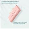 Dental Floss Picks Portable Case-LIAMOSS Travel Dental Floss Dispenser,Portable Flosser Case,4 Box Toothpicks Sticks 140 Count(Blue+Pink) for Adults Teeth Cleaning,Flosser Container,Soft on Gum view 3