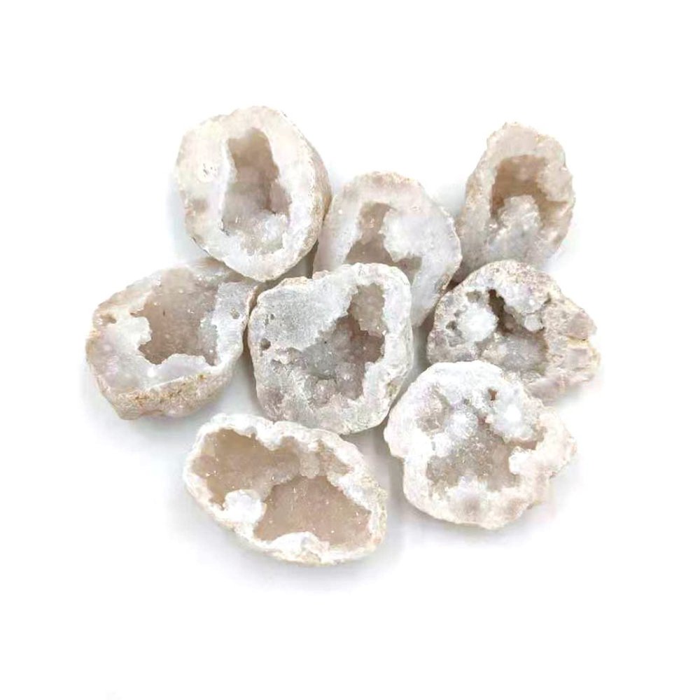 1PC Random Agate Geode Natural Quartz Crystal Mineral Specimen Home Room Decoration Gift