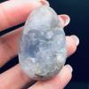 1PC Natural Celestite Crystal Cluster Sky Blue Geode Mineral Specimen Home Decor,1000-1100g view 4