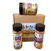 Hot Pot Africa Spice Set- BBQ Gift Box| 3 Unique Pepper Spice Gift Set Box - Suya BBQ Spice Rub | Hot Red Chilli Seasoning | Pepper Soup Spice Mix for cooking | Food Cooking Gifts| Natural Ingredients view 1