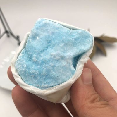 1pc Random Raw Blue Aragonite Crystal Rock Specimen Mineral Stone Home Decor Rough,50-80g