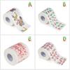 1 Roll Novelty Christmas Toilet Tissues Santa Claus Print Toilet Paper Christmas Toilet Roll Paper Home Santa Claus Bath Toilet Roll Paper Christmas Supplies Xmas Decor Tissue Xmas Supplies view 4