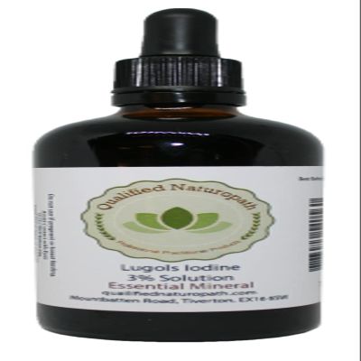 Lugols Iodine Solution 3% - 110ml - with Glass Pipette