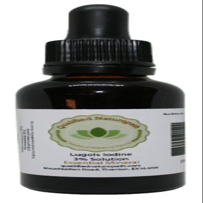 Lugols Iodine Solution 3% - 35ml - with Glass Pipette