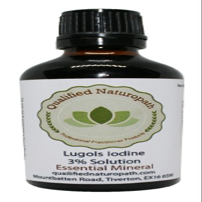 Lugols Iodine Solution 3% - 50ml - with Dripper/Dropper Top