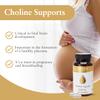 Purer Mama Choline Bitartrate 550mg  60 Capsules | Cognitive Function, Brain Health & Cellular Support | Supplement for Adults and Pregnant & Breastfeeding Mothers view 2