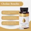Purer Mama Choline Bitartrate 550mg  60 Capsules | Cognitive Function, Brain Health & Cellular Support | Supplement for Adults and Pregnant & Breastfeeding Mothers view 3