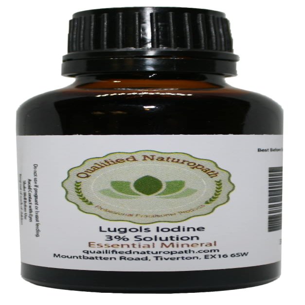 Lugols Iodine Solution 3% - 30ml - with Dripper/Dropper Top