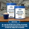 Applied Nutrition Creatine Flavoured - Creatine Monohydrate Micronized Powder with Flavour, Increases High-Intensity Physical Performance (250g - 50 Servings) (Strawberry & Raspberry) view 4