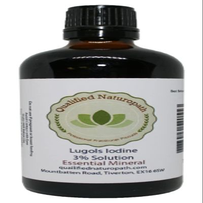 Lugols Iodine Solution 3% - 100ml - with Dripper/Dropper Top