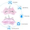 1 Pcs Eye Mask for Sleeping, Funny Blindfold, Soft Silk Plush Sleep Eye Mask for Girls, Women, Men, Kids (Pink Unicorn) view 3