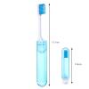 VOANZO 4pcs Travel Toothbrush Folding Toothbrush with Toothbrush Box soft Individually Wrapped Toothbrush for Travel Camping School Home view 2