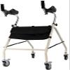 ADITAM Walking Frame Aids Rollator Drive Medical Walker Mobility Rolling Height Adjustable for Seniors Elderly Disabled with Arm Support Double the comfort view 1