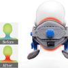 ADITAM Cervical Neck Traction Device, Neck Stretcher Physiotherapy Spine Massager, for Traction Spine Neck and Relief Shoulder Pain Double the comfort view 3