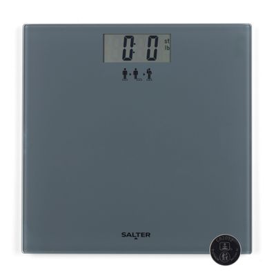 Salter SA00300 GGFEU16 Add & Weigh Bathroom Scale - Digital Scales, Use with Pets & Luggage, Large Platform, Easy Read LCD Display, Tare Function, Carpet Feet for Accurate Measurements, 180kg Capacity