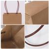 Cabilock Bag Rectangle 6pcs Kraft Paper Florist Straw Bag Waterproof and Durable view 2