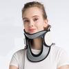 ADITAM Medical Cervical Vertebra Tractor Neck Support Brace Traction Treatment for Neck Pain Spondylosis Correct Posture Cervical Collar Spine Stretch Corrector Neck Spine Fixation,Blueb Double the view 4