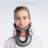 ADITAM Medical Cervical Vertebra Tractor Neck Support Brace Traction Treatment for Neck Pain Spondylosis Correct Posture Cervical Collar Spine Stretch Corrector Neck Spine Fixation,Yellowa Double the view 2