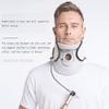 ADITAM Medical Cervical Vertebra Tractor Neck Support Brace Traction Treatment for Neck Pain Spondylosis Correct Posture Cervical Collar Spine Stretch Corrector Neck Spine Fixation,Yellowa Double the view 3