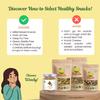 Dawn Lee Papadums Indian- Papad Churi- Khata Meetha Flavor - Papad Crackers - Appalam indian - Crunchy Kids Friendly Snacks- No Refined Sugar- Traditional Snack - Homemade - Chana Papad- 50 Gram view 4