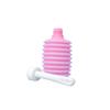 Wolfbeam Enema Bulb Syringe, Enema Cleanser Vaginal Douche 200ml Capacity for Personal Health Gynecological Scrubber (Pink)